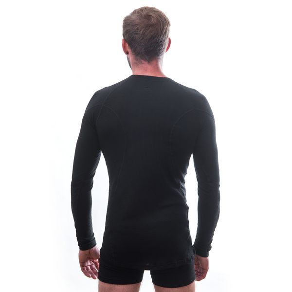 Термофутболка чоловіча Sensor Merino DF LS black 15100021, SM11M-black-XXXL SM11M-black-XXXL фото