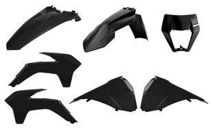 Пластик Polisport ENDURO Restyling kit - KTM (14-) [Black], KTM 90880 фото