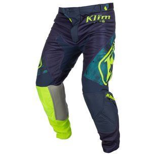 Мото штаны KLIM XC Lite 34 Corrosion Vivid Blue 5004-005-034-010 фото