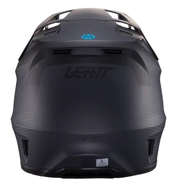 Шлем LEATT Helmet Moto 7.5 + Goggle [Stealth], M 1024060322 фото