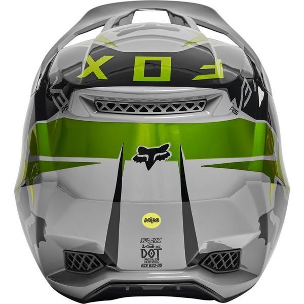 Шолом FOX V3 RS HELMET - MIRER [Flo Yellow], L 28026-130-L фото