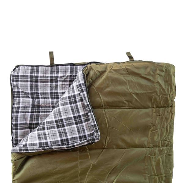 Спальний мішок Tramp Kingwood Long ковдра лівий dark-olive/grey 230/100 UTRS-053L UTRS-053L-L фото