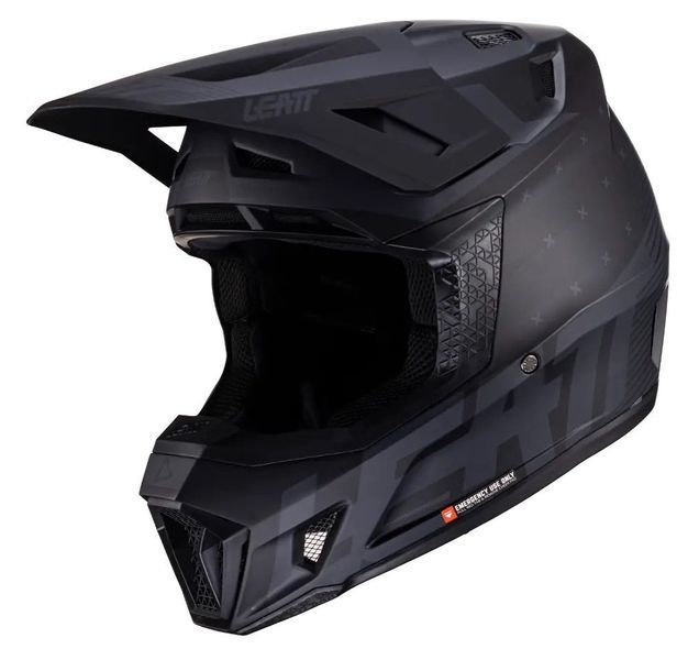 Шлем LEATT Helmet Moto 7.5 + Goggle [Stealth], M 1024060322 фото