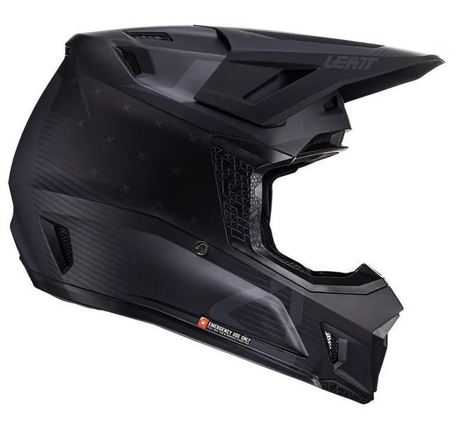 Шлем LEATT Helmet Moto 7.5 + Goggle [Stealth], M 1024060322 фото