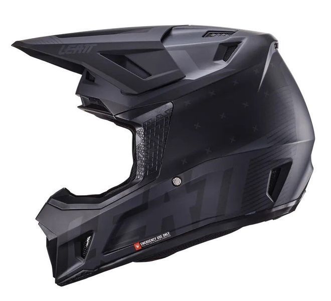 Шлем LEATT Helmet Moto 7.5 + Goggle [Stealth], M 1024060322 фото
