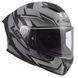 Мотошлем LS2 FF820 Rapid 3 Xtrem Matt Black Grey XS 168201165XS фото 4