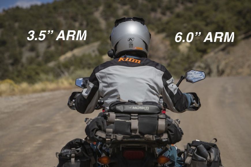Дзеркало Doubletake Adventure 6.0"arm, одне DTM-DA6.0 фото