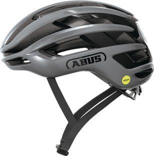 Велошолом спортивный ABUS AIRBREAKER 2.0 MIPS graphite silver L 445873 фото