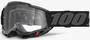 Окуляри 100% ACCURI 2 OTG Goggle Black - Clear Lens, OTG 50018-00006 фото