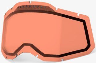 Лінза 100% RC2/AC2/ST2 Dual Vented Lens [Rose], Dual Pink Lens 59082-00005 фото
