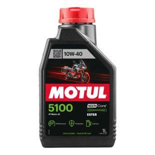 Масло моторное MOTUL 5100 4T SAE 10W40 (1L) 104066 фото
