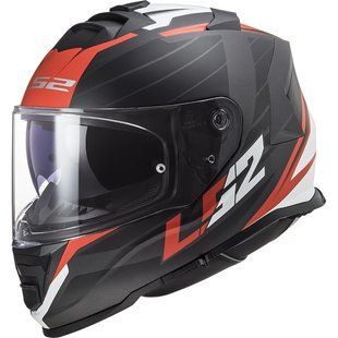 Мотошолом LS2 FF800 Storm 2 Nerve Matt Black Red (S) 168002032S фото