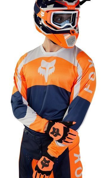 Детская джерси FOX YTH 180 NITRO JERSEY [Flo Orange], YS 31425-824-YS фото