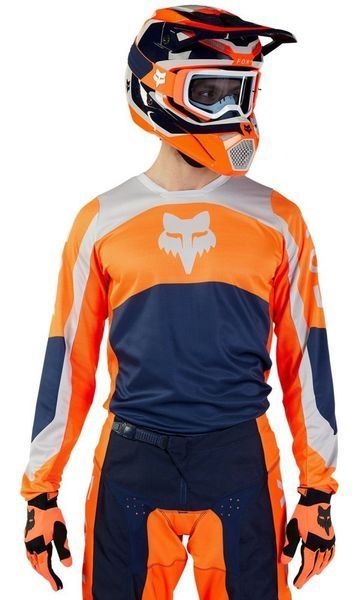 Детская джерси FOX YTH 180 NITRO JERSEY [Flo Orange], YS 31425-824-YS фото