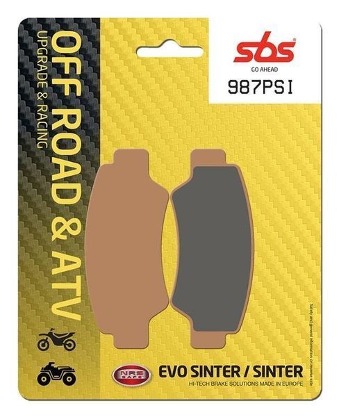 Тормозные колодки SBS Upgrade Brake Pads, EVO Sinter/Sinter 987PSI фото