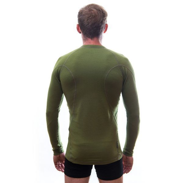Термофутболка чоловіча Sensor Merino DF LS safari 17200031, SM11M-safari-M SM11M-safari-M фото