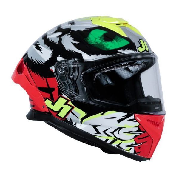 Мотошлем Just1 J-STR Demonic Red Yellow Black Gloss XL 603039017100506 фото