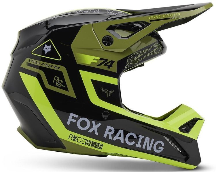 Шолом FOX V1 Helmet - RACE SPEC [Pale Green], L 33000-275-L фото