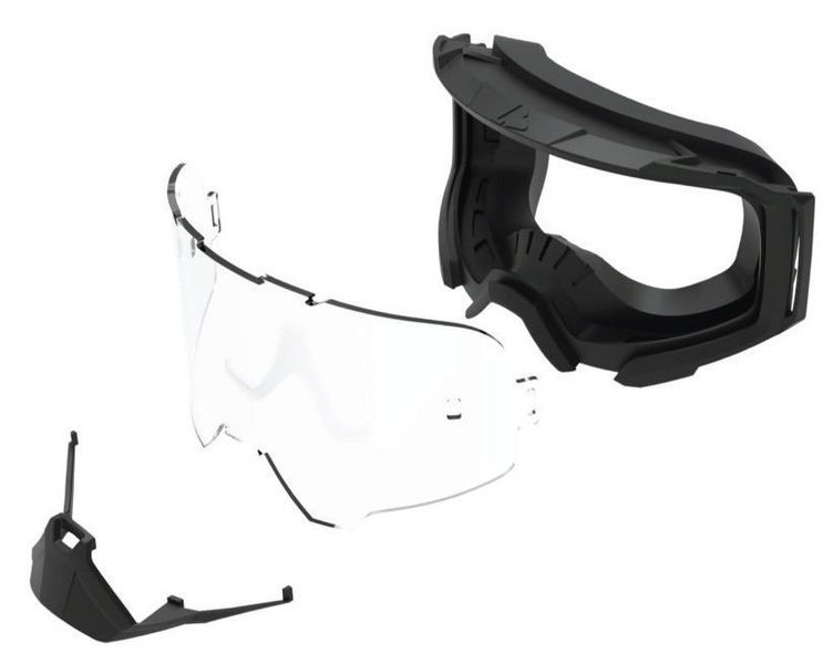 Окуляри LEATT Goggle Velocity 4.5 - Grey [Forge], Colored Lens 8024070540 фото