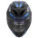Мотошолом LS2 FF818 Storm 3 Komai Black Blue S 168180625S фото 7