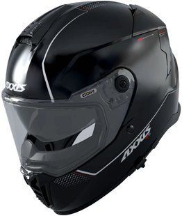 Мотошлем AXXIS HAWK SV Solid A1 Gloss Black M 000006159_3 фото