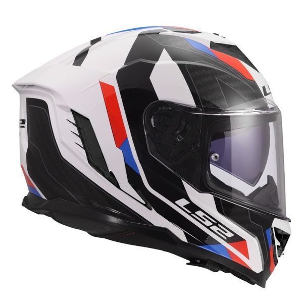 Мотошлем LS2 FF818 Storm 3 Sporty White Blue Red S 168180402S фото