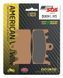 Гальмівні колодки SBS High Performance Front Brake Pads, Sinter 900H.HS фото 2