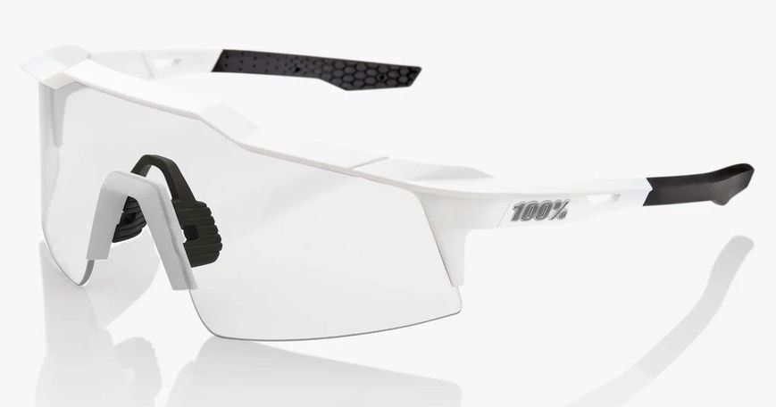 Окуляри 100% SpeedCraft SL HiPER Sunglasses [White], HiPER Silver Lens 61002-404-01 фото