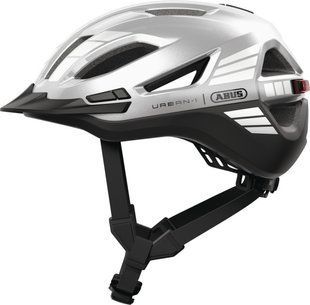 Велошолом ABUS URBAN-I 4.0 ACE signal silver XL 447761 фото