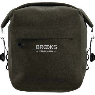 Кофр багажный BROOKS Scape Pannier Small Mud Green 017708 фото