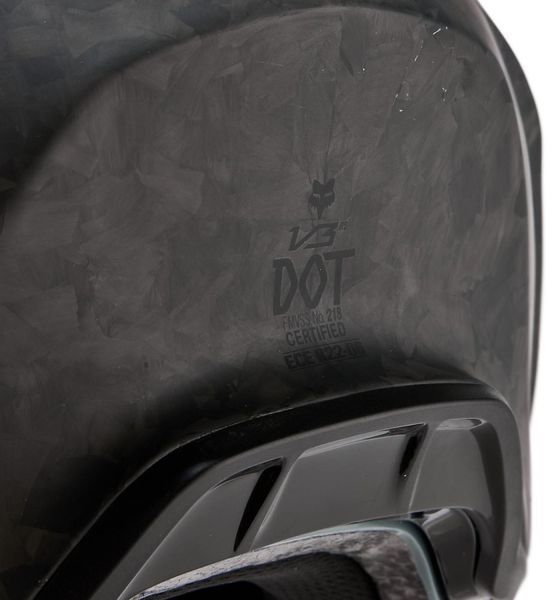 Шлем FOX V3 RS HELMET - SOLID [Matte Black], L 31361-255-L фото