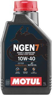 Масло моторное MOTUL NGEN 7 4T SAE 10W40 (1L) 111835 фото