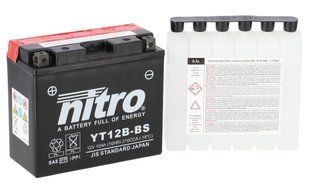 Акумулятор NITRO AGM Open Battery [10 Ah], CCA 210 (A) NT12B-BS фото