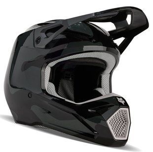 Шолом FOX V1 HELMET - BNKR [Black], L 31375-247-L фото