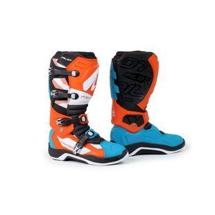 Мотоботы FORMA PILOT 39 FORC590-981618 white/orange/aqua 39 фото