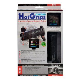 Подогрев руля Oxford Hotgrips Premium Sports with v8 switch OF692 фото