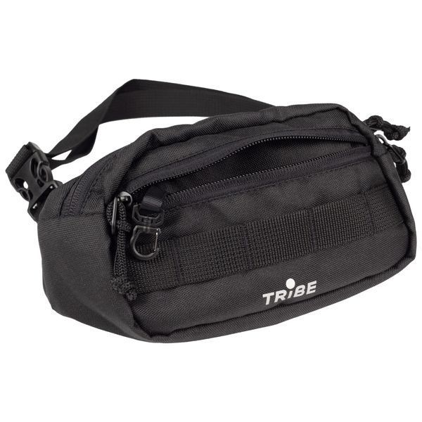 Поясна сумка Tribe Waist bag 1,5 L T-ID-0001, black T-ID-0001-black фото