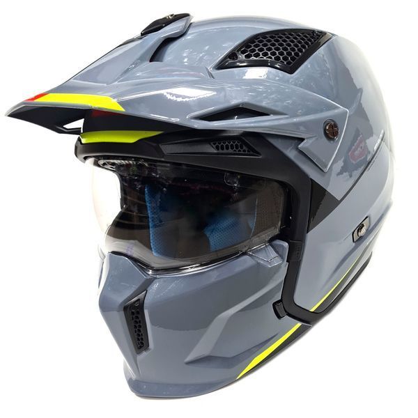 Мотошлем MT STREETFIGHTER SV S Solid A22 Gloss Grey ECE2206 L 000006260_4 фото
