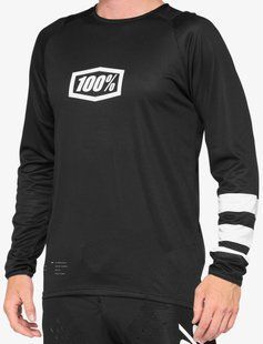 Джерси 100% R-CORE Jersey [Black], L 40005-00012 фото
