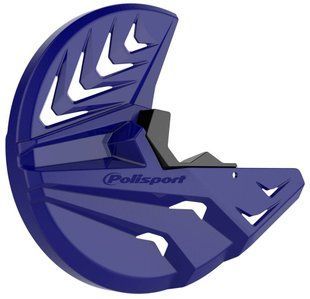 Защита диска Polisport Disk & Bottom Fork Protector - Yamaha [Blue] 8151000003 фото
