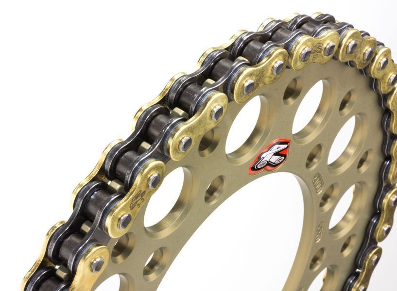Ланцюг Renthal R3-3 Chain - 520 [Gold], 520-114L / Seal Ring C428 фото