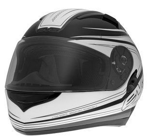 Мотошолом EVS Cypher Street Helmet - Maverick White Black (XS) SHCM-WHBK-XS фото