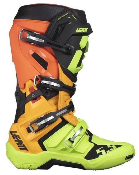 Мотоботы LEATT 5.5 FlexLock Boot [Citrus], 8 3024050101 фото