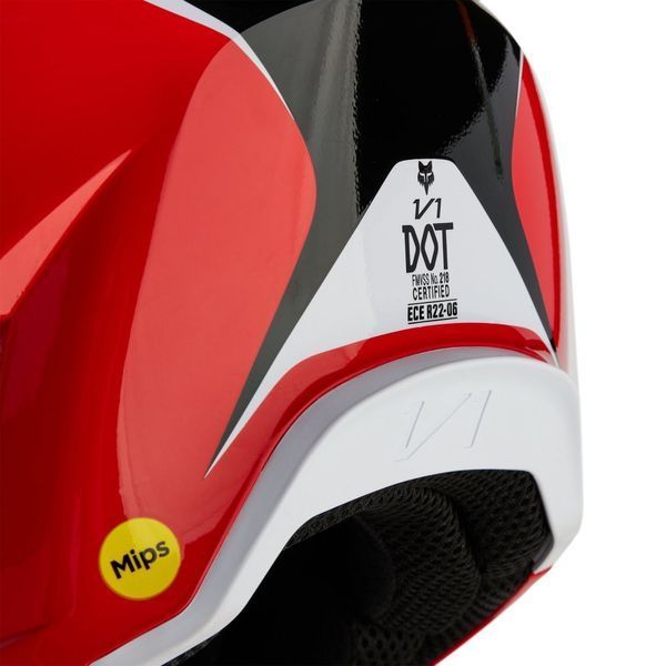 Шолом FOX V1 NITRO HELMET [Flo Red], L 31370-110-L фото