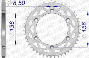 Звезда AFAM 520 Aluminium Chainwheel - Sherco [Silver], 48z 15206N-48 фото