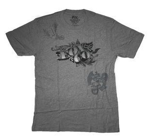 Футболка FOX Counterfeit Heathered Tee [Grey], XL 49834-006-006 фото