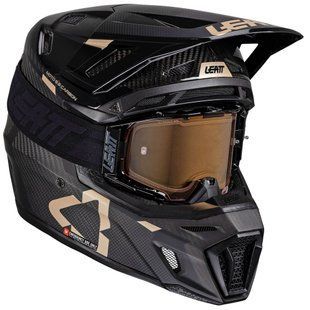 Шлем LEATT Moto 9.5 Helmet+Goggle [Black], L 1025100103 фото