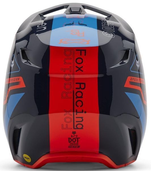 Шолом FOX V1 Helmet - RACE SPEC [Midnight], L 33000-329-L фото