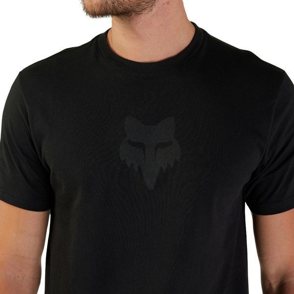 Футболка FOX PREMIUM Short Sleeve Tee - HEAD [Dark Black], XXL 31731-021-2X фото