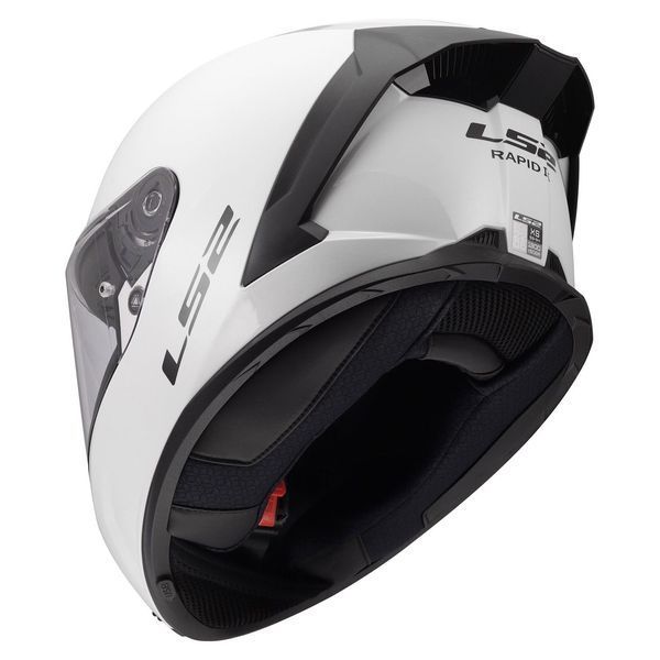 Мотошолом LS2 FF820 Rapid 3 Solid Gloss White XS 168200002XS фото